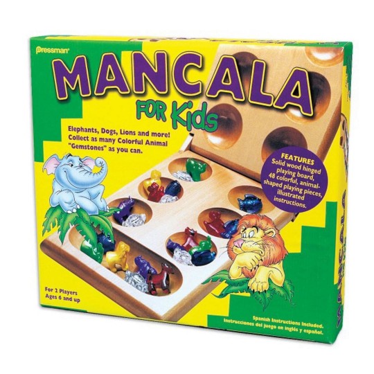 酷牌库|商品详情-Pressman进口代理批发 Pressman Mancala 儿童游戏