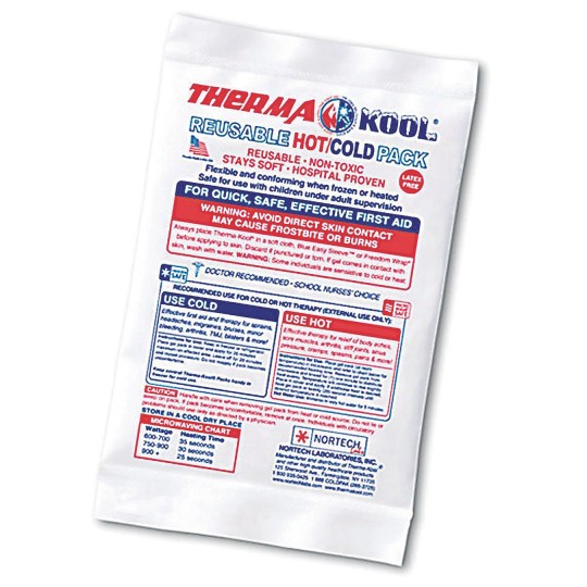 Nortech进口代理批发 Nortech Therma-Kool 可重复使用的热/冷凝胶治疗包