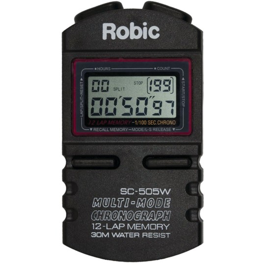 Robic进口代理批发 Robic SC-505W 定时器，黑色