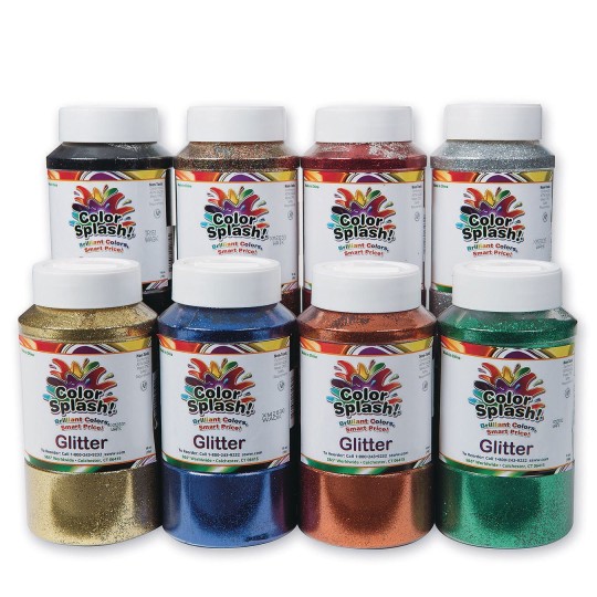Buy Color Splash Glitter Glue Assortment, 4 oz. (Set of 4) at S&S