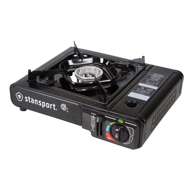 Stansport Stainless Steel Double Burner Stove With Stand