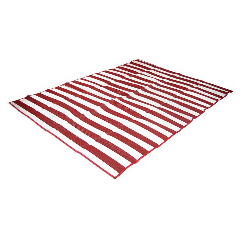 Tatami Ground Mat for Indoor or Outdoor Use for Camping & the Beach STANSPORT 60 in x 78 in, Red