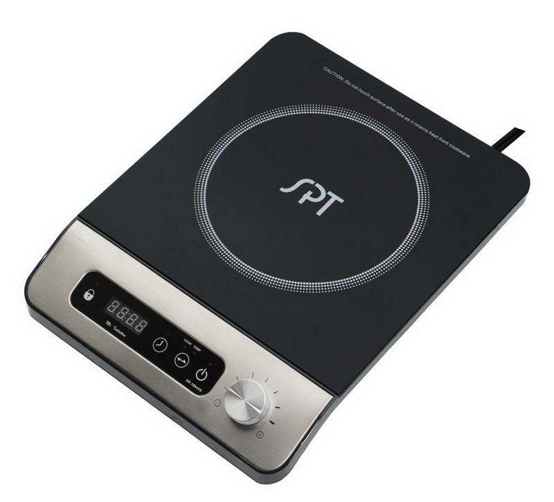 SPT SR 1884SS 1650W Induction Cooktop with Control Knob