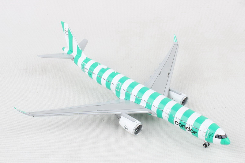 GeminiJets进口代理批发 GeminiJets GJ2150 双子神鹰 A330-900Neo 1/400 绿色条纹