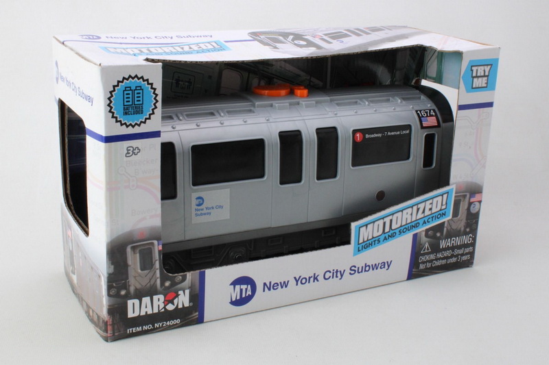 MTA进口代理批发 MTA NY24000-1 电动地铁车厢带灯光和声音