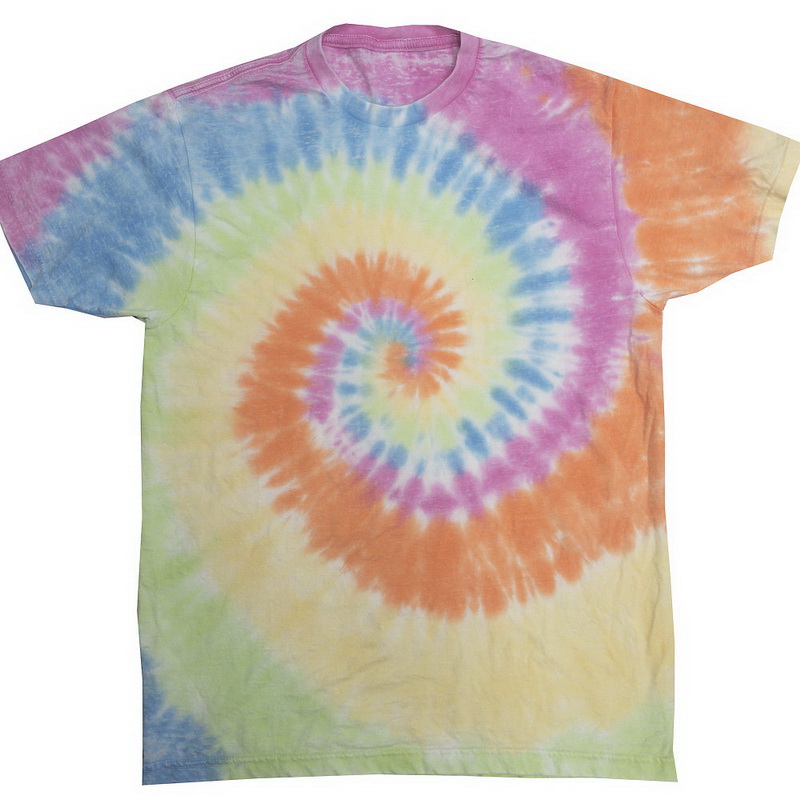 Custom Colortone 1090 Adult Burnout Festival Tie dye Tee Wholesale ...