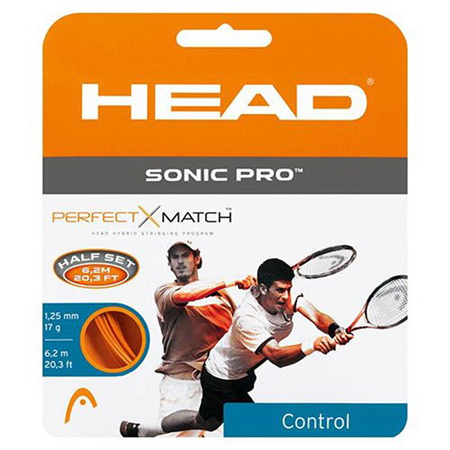 Head进口代理批发 Head Sonic Pro 弦半套装 17G 橙色