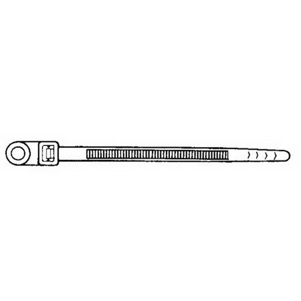 ACT Fastening Solutions进口代理批发 ACT 紧固解决方案 AL-11-50-MH-0-C 扎带，安装，11-3/4"x3/16"，UV 黑色，50 磅/100 包