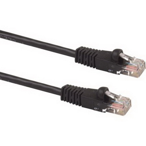 Signamax/AESP进口代理批发 Signamax/AESP C6-115BK-25FB 25 英尺 Cat-6 黑色室内 RJ45M-RJ45 公头