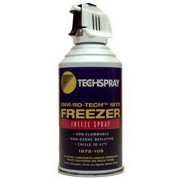 Techspray进口代理批发 Techspray 1672-10S Envi-Ro-Tech 冷冻喷雾，10 盎司。气雾剂 1/包