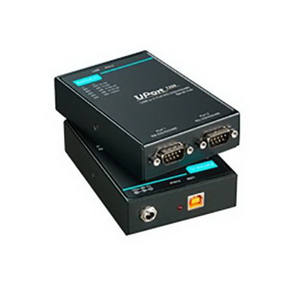 Moxa Americas进口代理批发 Moxa Americas UPORT 1250I USB 转 2 端口 RS-232/422/485 串行集线器