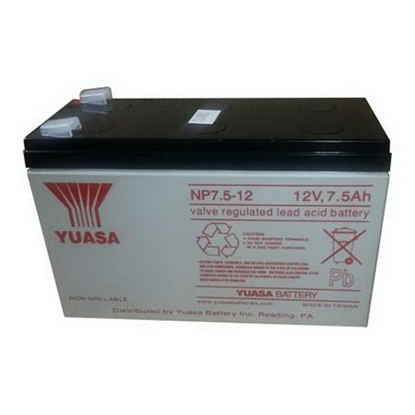 EnerSys/Yuasa进口代理批发 EnerSys/Yuasa NP7.5-12 12 伏 7.5 安时电池