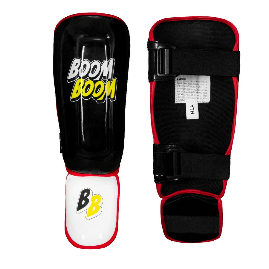 酷牌库|商品详情-BOOM BOOM Boxing进口代理批发 BOOM BOOM 拳击轰炸机青年护腿板