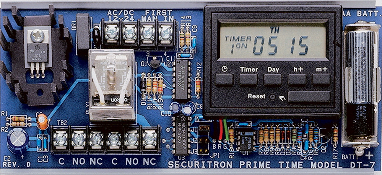 Securitron进口代理批发 Securitron DT7 黄金时间数字计时器