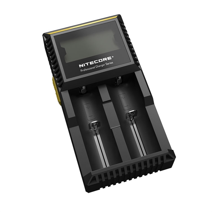 酷牌库|商品详情-Nitecore进口代理批发 Nitecore D2 Digicharger 2-Bay 智能电池充电器