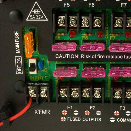 酷牌库|商品详情-Preferred Power进口代理批发 P3 12 VDC 8 输出/5 安培电源，P3DC12-8-5