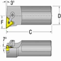 DORIAN TOOL USA进口代理批发 DORIAN TOOL USA 6155204 S12S-MTUNR-3，最小孔径：1.00"，OAL：10"，柄 D：0.75"，与 TNM 刀片一起使用：32_，RH