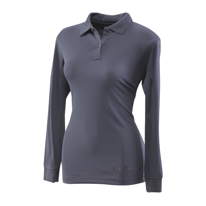 酷牌库|商品详情-TRU-SPEC进口代理批发女式 24-7 系列长袖高性能 Polo 衫
