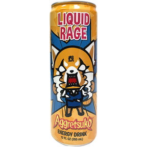 Asian Food Grocer进口代理批发 亚洲食品杂货店 AFG-1475291-C Sanrio Aggretsuko Liquid Rage 12 盎司能量饮料 | 亚洲食品杂货店1 罐