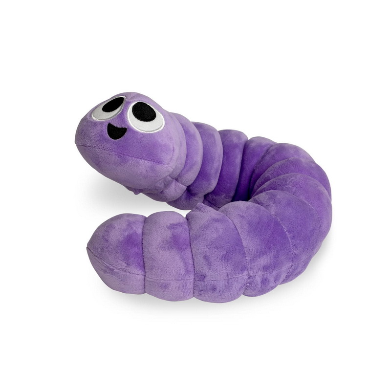 酷牌库|商品详情-Bonkers Toys进口代理批发 Bonkers Toys BON-SLITHERPLSHPRP-C Slither IO Jumbo 24 英寸可弯曲毛绒玩具 | Bonkers Toys紫色的