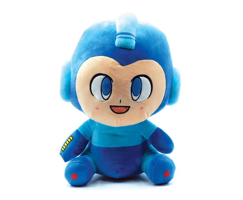 Capcom进口代理批发 Capcom CAP-MMPLUSH-C 洛克人 12 英寸角色毛绒玩具