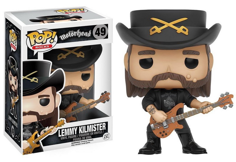 Funko进口代理批发 Lemmy KilmisterFunko POP Rocks 乙烯基人偶