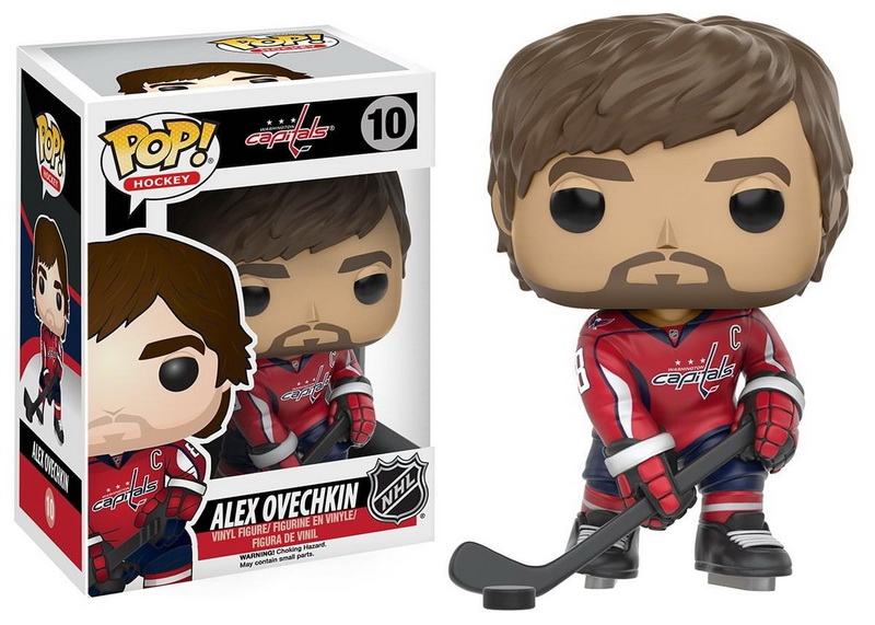 Funko进口代理批发 NHL Funko POP 乙烯基人形：Alex Ovechkin