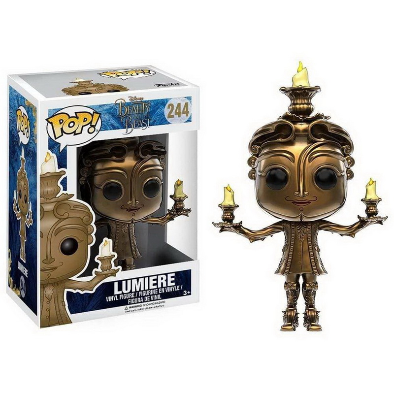 Funko进口代理批发 Funko 迪士尼 美女与野兽 Funko POP 乙烯基人物 - 卢米埃尔