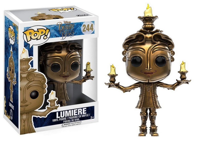 酷牌库|商品详情-Funko进口代理批发 Funko 迪士尼 美女与野兽 Funko POP 乙烯基人物 - 卢米埃尔