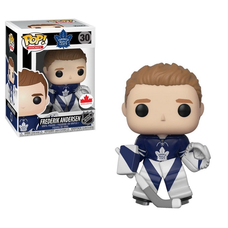 Funko进口代理批发 Funko FNK-33103-36-C 多伦多枫叶队 NHL Funko POP 乙烯基人偶 |弗雷德里克・安德森