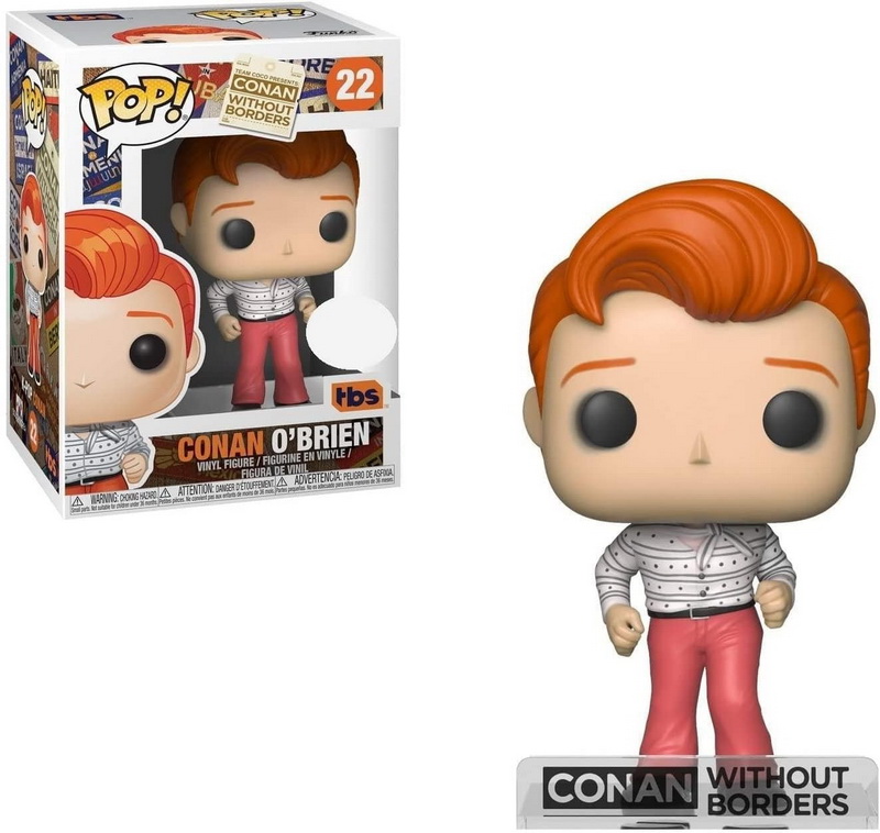 Funko进口代理批发 Funko FNK-34932-C Conan O'Brien Funko POP 乙烯基人偶 |韩国流行音乐柯南