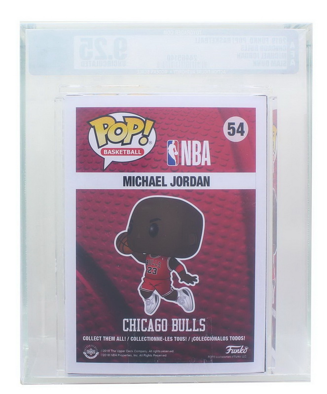 酷牌库|商品详情-Funko进口代理批发 Funko FNK-36890-9.25-C 芝加哥公牛队 Funko POP NBA 乙烯基人偶 |迈克尔・乔丹 | AFA 评分 9.25