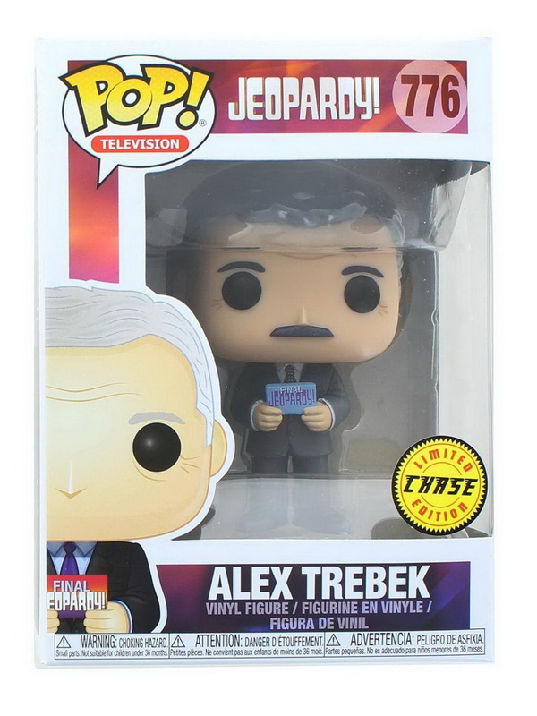 Funko进口代理批发 Funko FNK-38598-CV 危险边缘 Funko POP TV 乙烯基人物 Alex Trebek Chase