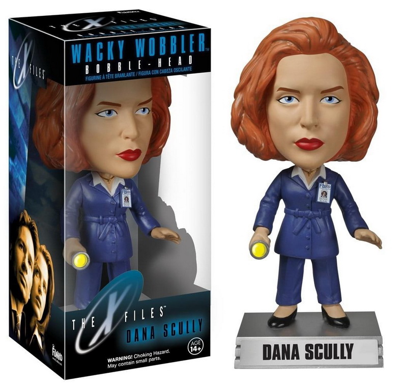 Funko进口代理批发 Funko X 档案 Funko Wacky Wobbler Dana Scully