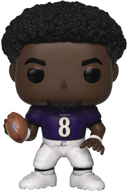 Funko进口代理批发 Funko 巴尔的摩乌鸦队 NFL Funko POP 乙烯基人偶拉马尔・杰克逊