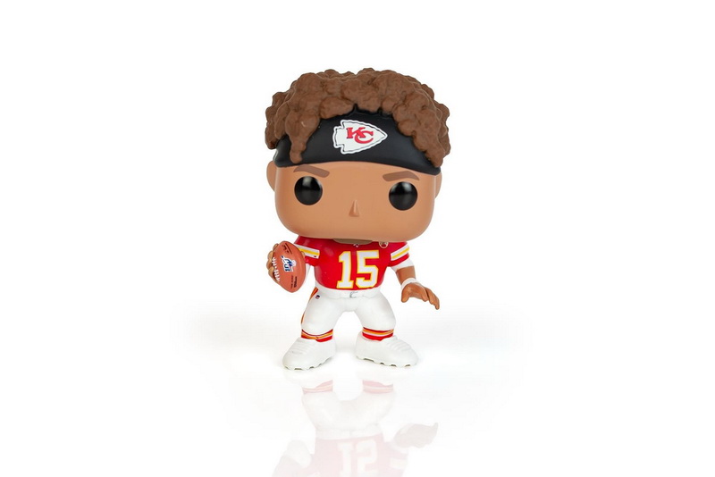 酷牌库|商品详情-Funko进口代理批发 Funko FNK-42867-C Funko POP！ NFL 乙烯基人偶堪萨斯城酋长队帕特里克・马霍姆斯 II 3.75 英寸