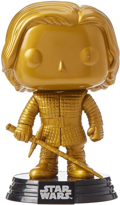 Funko进口代理批发 Funko FNK-43022-C 星球大战 Funko POP 乙烯基人偶 |凯洛・伦 金色金属