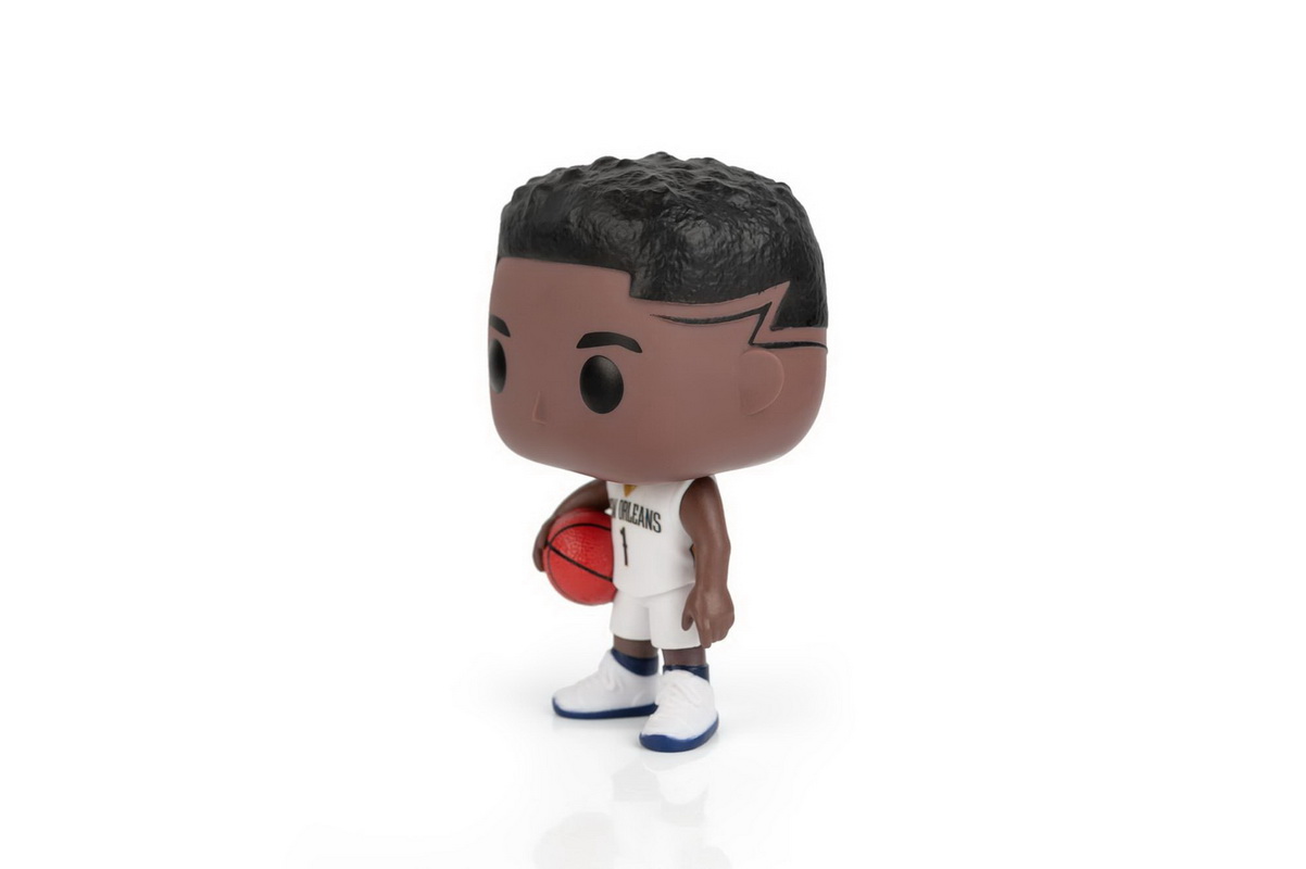 酷牌库|商品详情-Funko进口代理批发 芬科流行音乐！ NBA 乙烯基人偶新奥尔良鹈鹕队锡安・威廉姆森，3.75 英寸