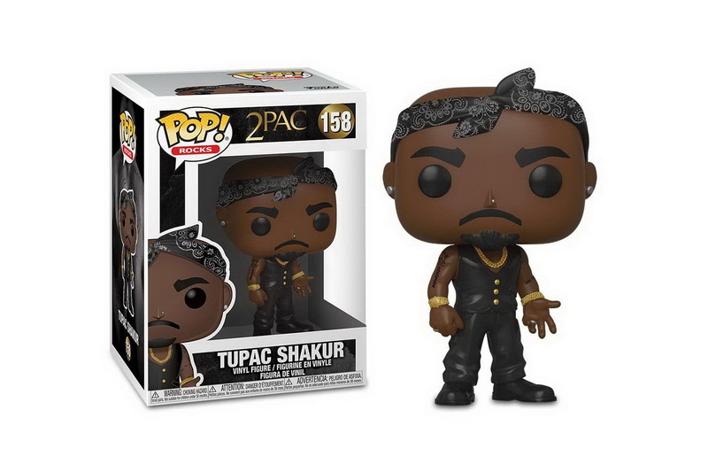 Funko进口代理批发 Funko FNK-45432-C Funko POP Rocks 乙烯基人物 Tupac Shakur