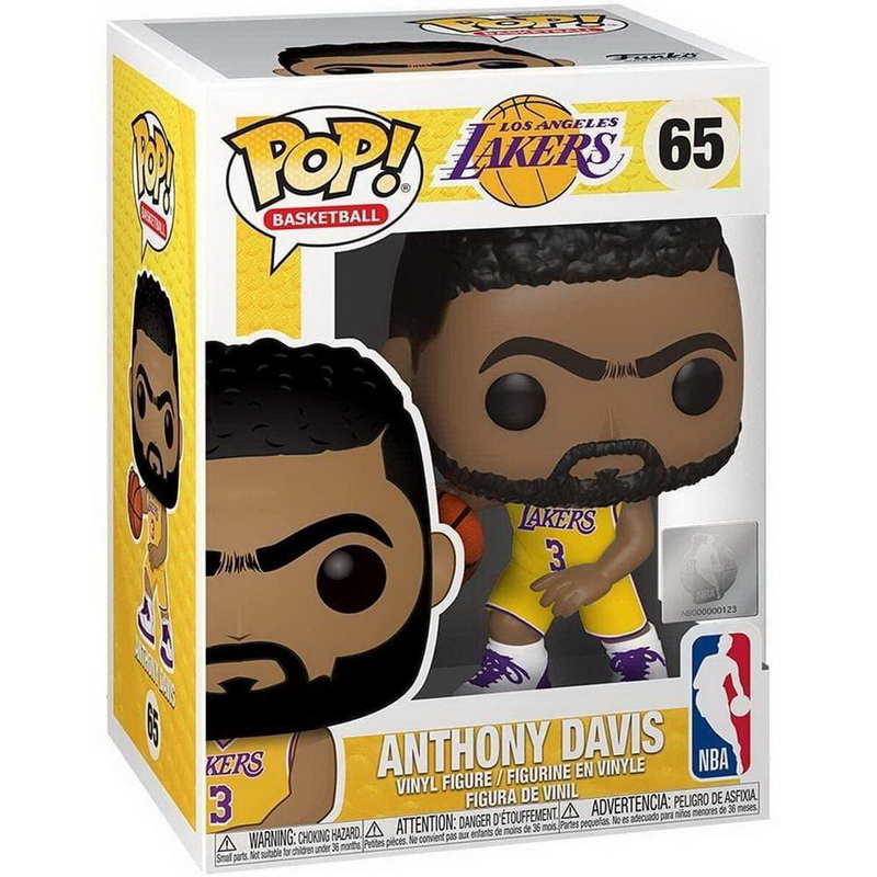 Funko进口代理批发 Funko FNK-46548-C 洛杉矶湖人队 NBA Funko POP 乙烯基人物安东尼・戴维斯