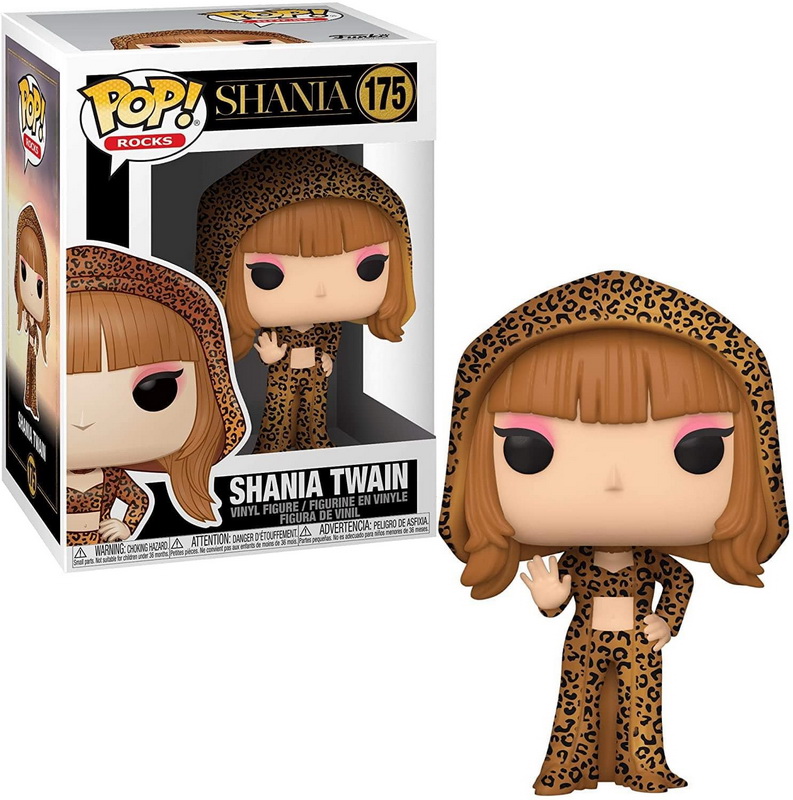 Funko进口代理批发 Funko FNK-46929-C Shania Funko POP 摇滚乙烯基人形 |仙妮亚・唐恩