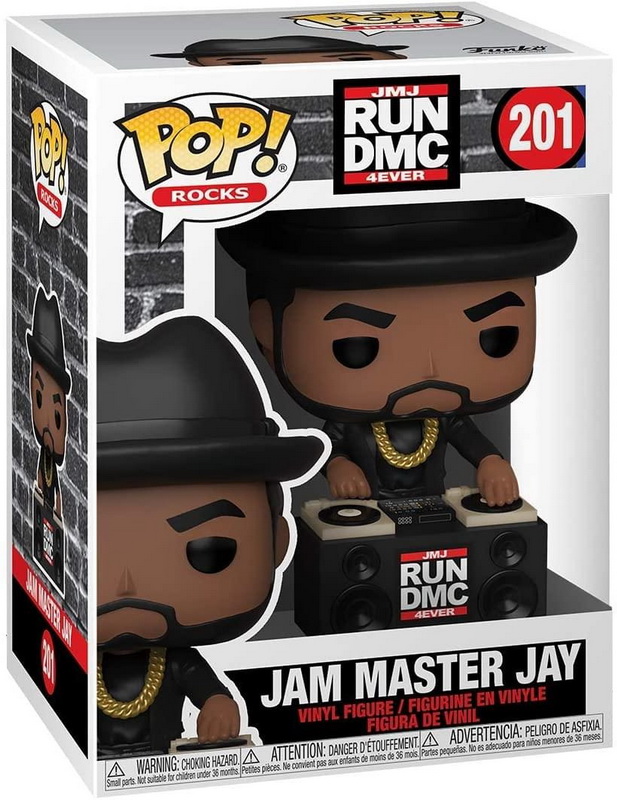 酷牌库|商品详情-Funko进口代理批发 Funko FNK-47166-C Run-DMC Funko POP 乙烯基玩偶，Jam Master Jay