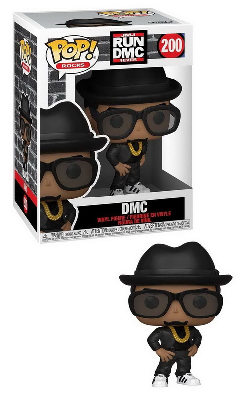 Funko进口代理批发 Funko FNK-47167-C Run-DMC Funko POP 乙烯基玩偶，DMC