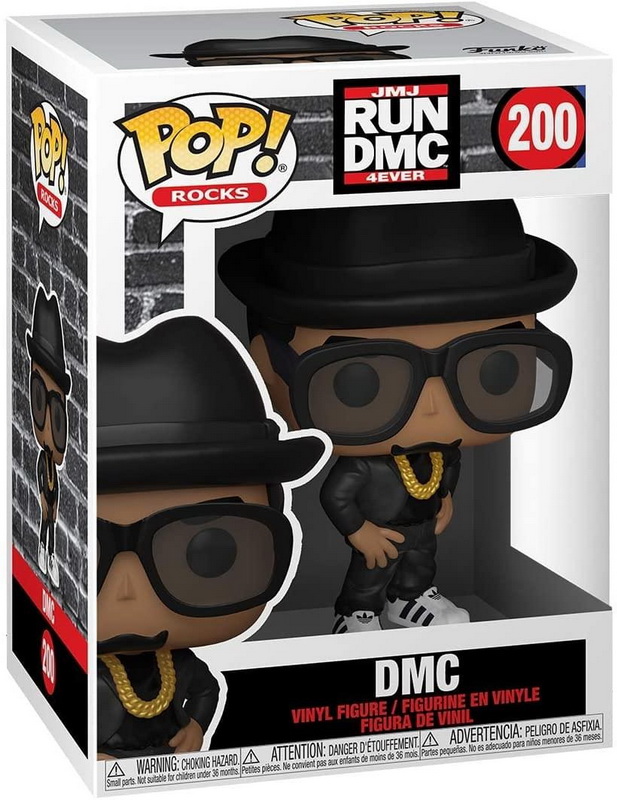 酷牌库|商品详情-Funko进口代理批发 Funko FNK-47167-C Run-DMC Funko POP 乙烯基玩偶，DMC