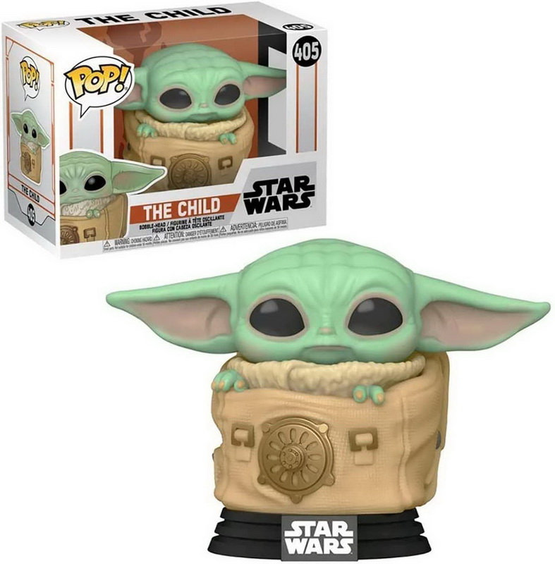 酷牌库|商品详情-Funko进口代理批发 Funko FNK-50963-C 星球大战曼达洛人 Funko POP 乙烯基玩偶，袋子里的孩子