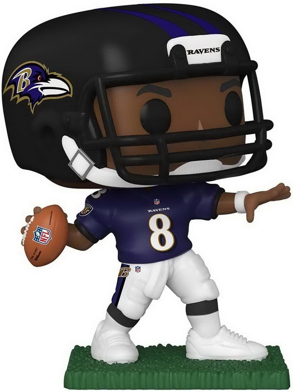 Funko进口代理批发 Funko FNK-50976-C 巴尔的摩乌鸦队 NFL Funko POP 乙烯基人偶，拉马尔・杰克逊