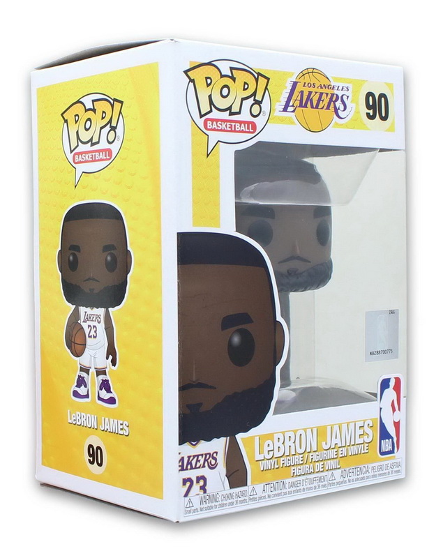 酷牌库|商品详情-Funko进口代理批发 Funko FNK-51010-C 洛杉矶湖人队 Nba Funko 流行乙烯基玩偶，勒布朗・詹姆斯替补