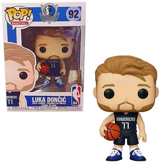 酷牌库|商品详情-Funko进口代理批发 Funko FNK-51012-C 达拉斯小牛队 NBA POP 乙烯基人偶，卢卡・东契奇（替补）