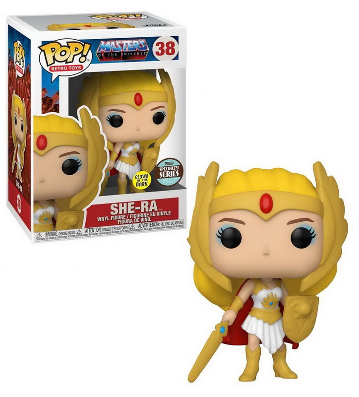 酷牌库|商品详情-Funko进口代理批发 Funko FNK-51438-C 宇宙大师 Funko POP 乙烯基人物，She-Ra（发光）