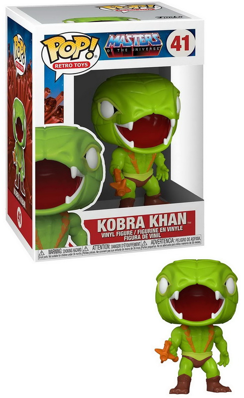 Funko进口代理批发 Funko FNK-51448-C 宇宙大师 Funko POP 乙烯基人物，Kobra Khan